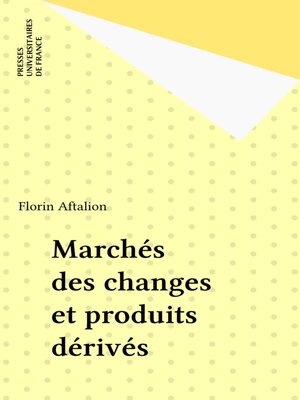 cover image of Marchés des changes et produits dérivés